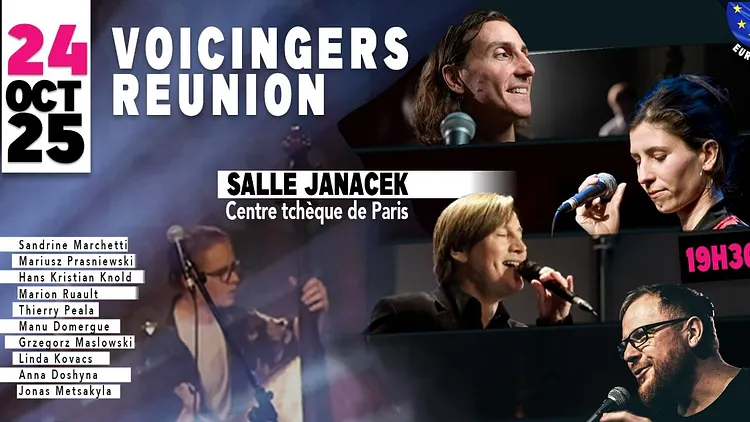 VOICINGERS REUNION en Concert / Festival de jazz vocal Voicingers