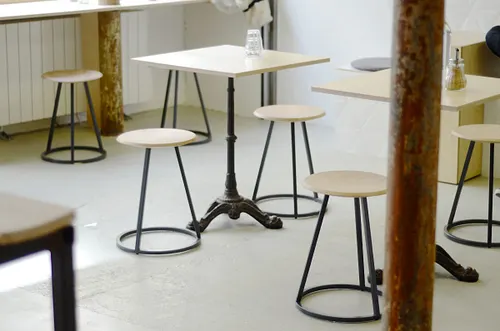 Steel Restaurant Shop Paris