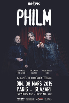 Concert PHILM (feat Dave Lombardo) / THE LUMBERJACK FEEDBACK