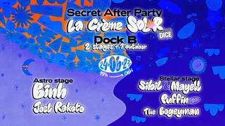 Crème SOL-R After Party à DOCK B