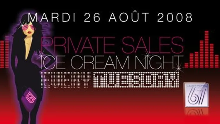 Private Sales party 'Ice cream night'
