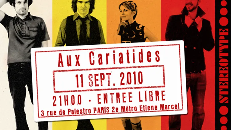 Stereotype en concert aux Cariatides