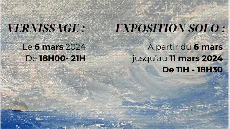 EXPOSITION SOLO :  Isabelle Fauquez