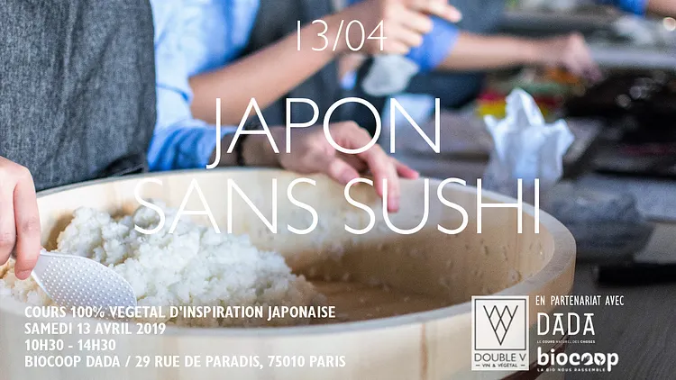 Cours de cuisine végétale - Spécial Japon