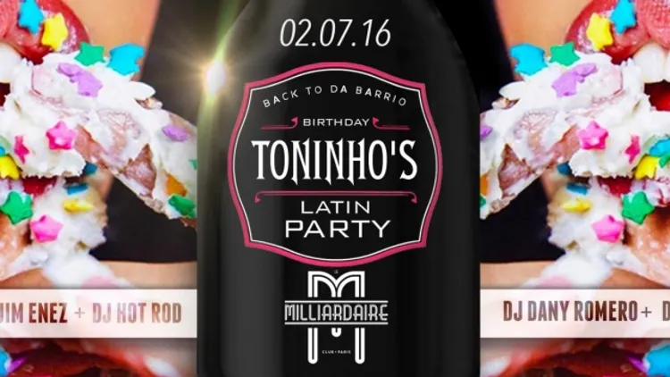 Back To Da Barrio Presents Toninho's Birthday Latin Party & Guests