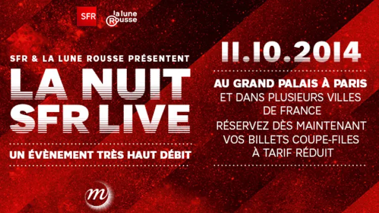 La nuit SFR Live 2014