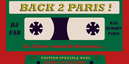Back 2 Paris Edition Spéciale Noel
