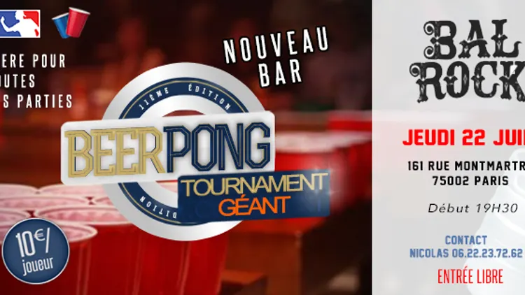 Tournoi Beer Pong