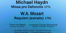 Concert: Requiems en miroir avec les oeuvres de Haydn et de Mozart