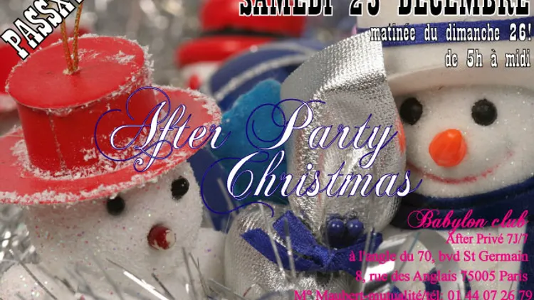 after Party"CHRISTMAS"
