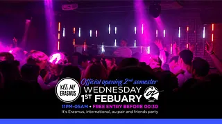 KISS MY ERASMUS / FULL PARTY @ CAFÉ OZ