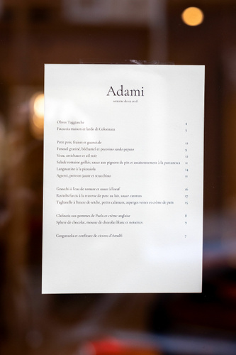 Adami Restaurant Paris