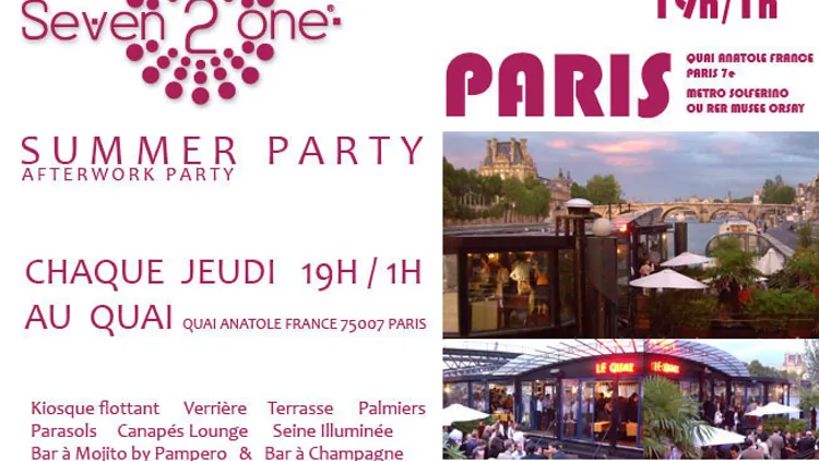 AFTER WORK @ LE QUAI