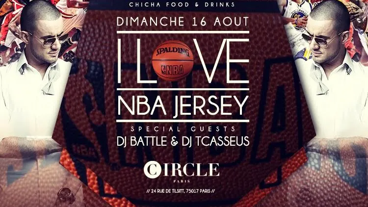 I LOVE NBA JERSEY