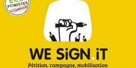 lancer sa pétition avec We Sign it, Weroes & I-Boycott