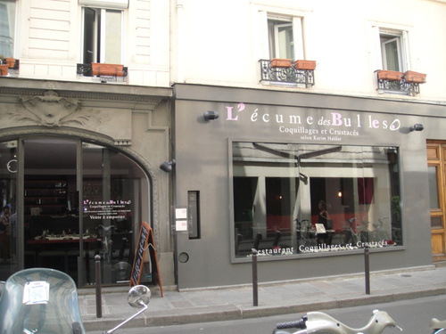 L'écume des Bulles Restaurant Paris