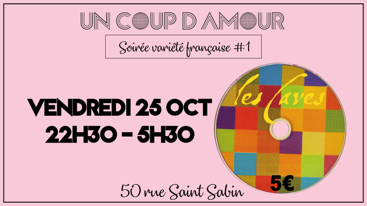 Un Coup d'Amour ◉ Soirée variété française #1