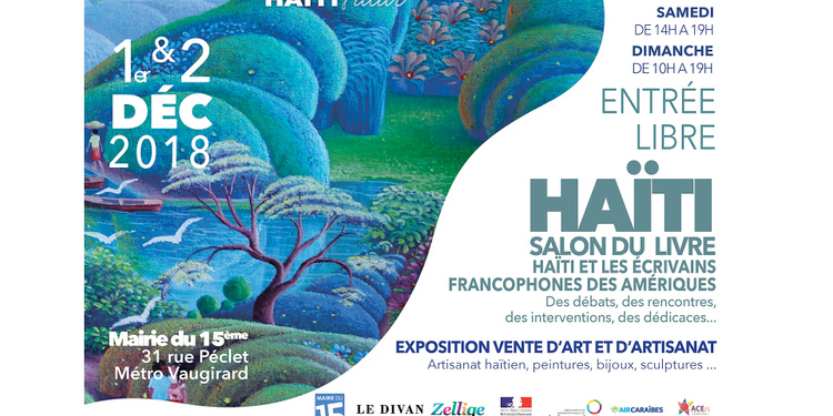 Salon Du Livre Haitien A Paris Mairie Du 15e 1 Decembre 2018