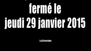 SOIRÉE ANNULÉE