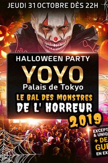 LE BAL DES MONSTRES DE L' HORREUR 2019 YOYO - PALAIS DE TOKYO