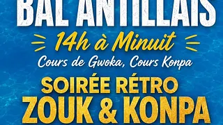 Bal zouk rétro et konpa, cours de Gwoka