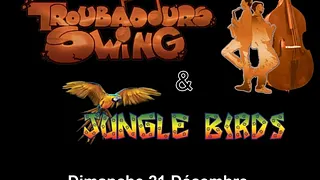 Troubadours swing & Jungle birds en concert