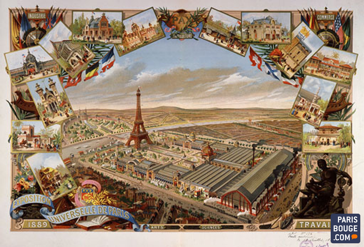 Exposition Universelle 1889 Champ De Mars Du 6 Mai 1889 Au 31 the-eiffel-tower-by-georges-seurat-facts-history-of-the-painting