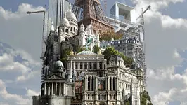 Paris en 3D sur le parvis de l'Hôtel de Ville