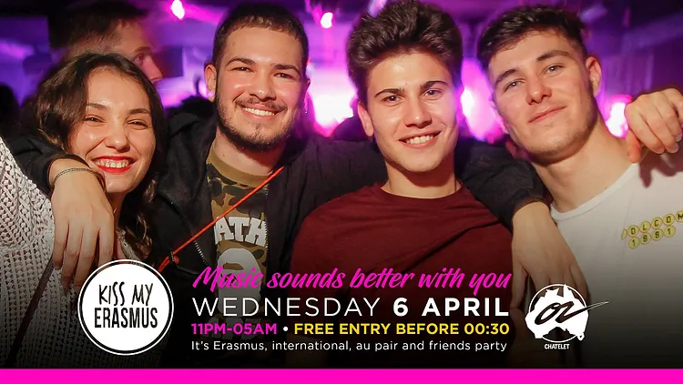 KISS MY ERASMUS @ CAFÉ OZ