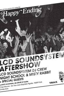 LCD Soundsystem aftershow