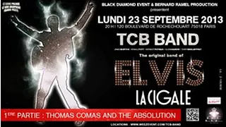 Tcb band, les legendaires musiciens d'Elvis Presley