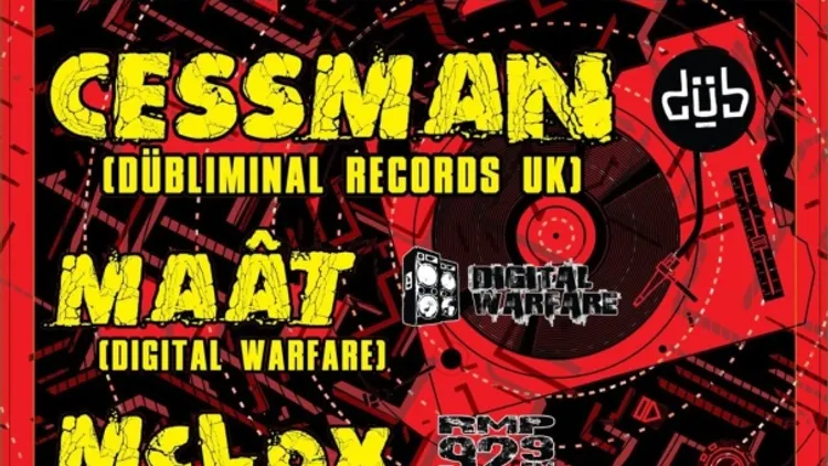 13 Hertz Party - Cessman / Cessman Maat Mclox Dub Diggler / Cessman Maat Mclox Dub Diggler