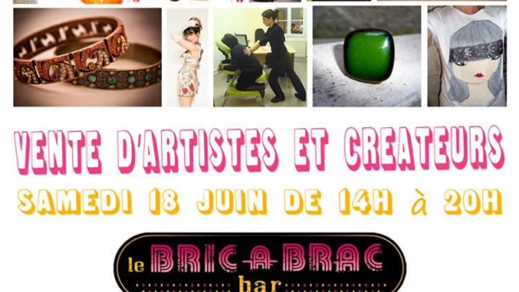 Vente d'Artistes et Créateurs @ Bric à Brac Bar