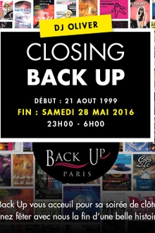 Closing Back Up / Fermeture définitive