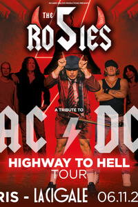 The 5 Rosies - Tribute to AC/DC - La Cigale - mercredi 6 novembre