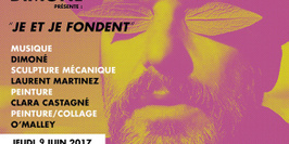 Dimoné "JE ET JE FONDENT" création spéciale avec O’Malley, Laurent Martinez et Clara Castagné