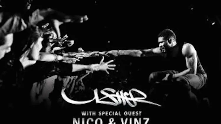 Usher en concert