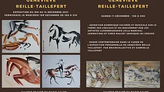 Evénement spécial pour l'exposition de Geneviève Reille-Taillefert