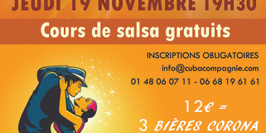 Soirée Salsa au restaurant Cuba Compagnie Paris 11