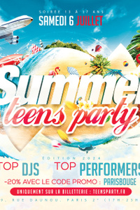 Summer Teens Party 2024 (13/17ans) - Le Vendôme Club - samedi 6 juillet