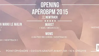 OPENING APÉROBPM 2015 BY NEWTRACK