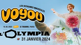 VOYOU • L'Olympia, Paris • Mercredi 31 janvier 2024