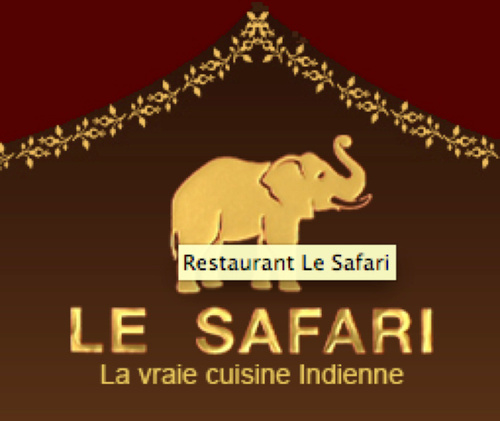 Le Safari Restaurant Paris