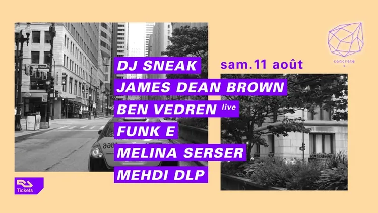 Concrete: Dj Sneak, James Dean Brown, Ben Vedren, Funk E