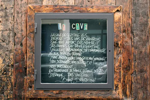 La Cave de Septime Restaurant Paris