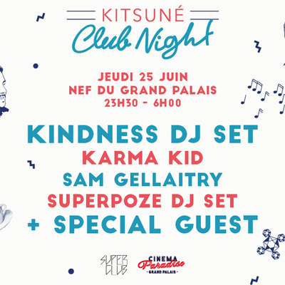 Superclub du Cinéma Paradiso : Kitsuné Club Night revient au Grand Palais