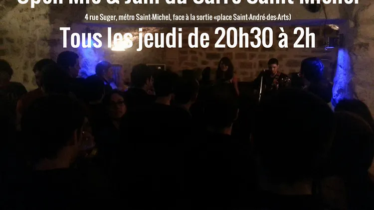 Open mic & jam du Carré Saint-Michel
