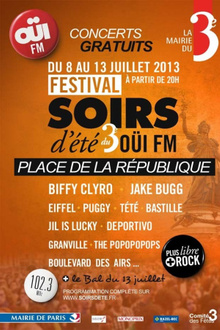 Festival soirs d'été 2013 - Ouï FM