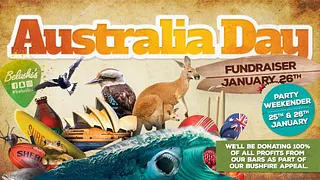 Australia Day at Belushi's  & Bushfire Appeal!
