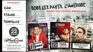 Sous les pavés... l’Amérique - un concert transatlantique